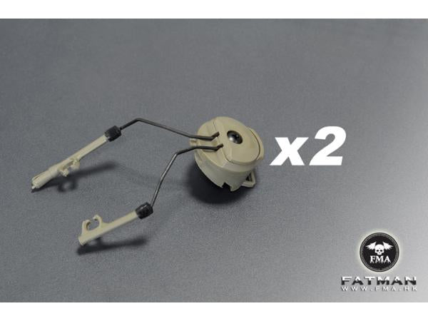 FMA ARC Helmet Mount for Peltor Comtac Headset - FG