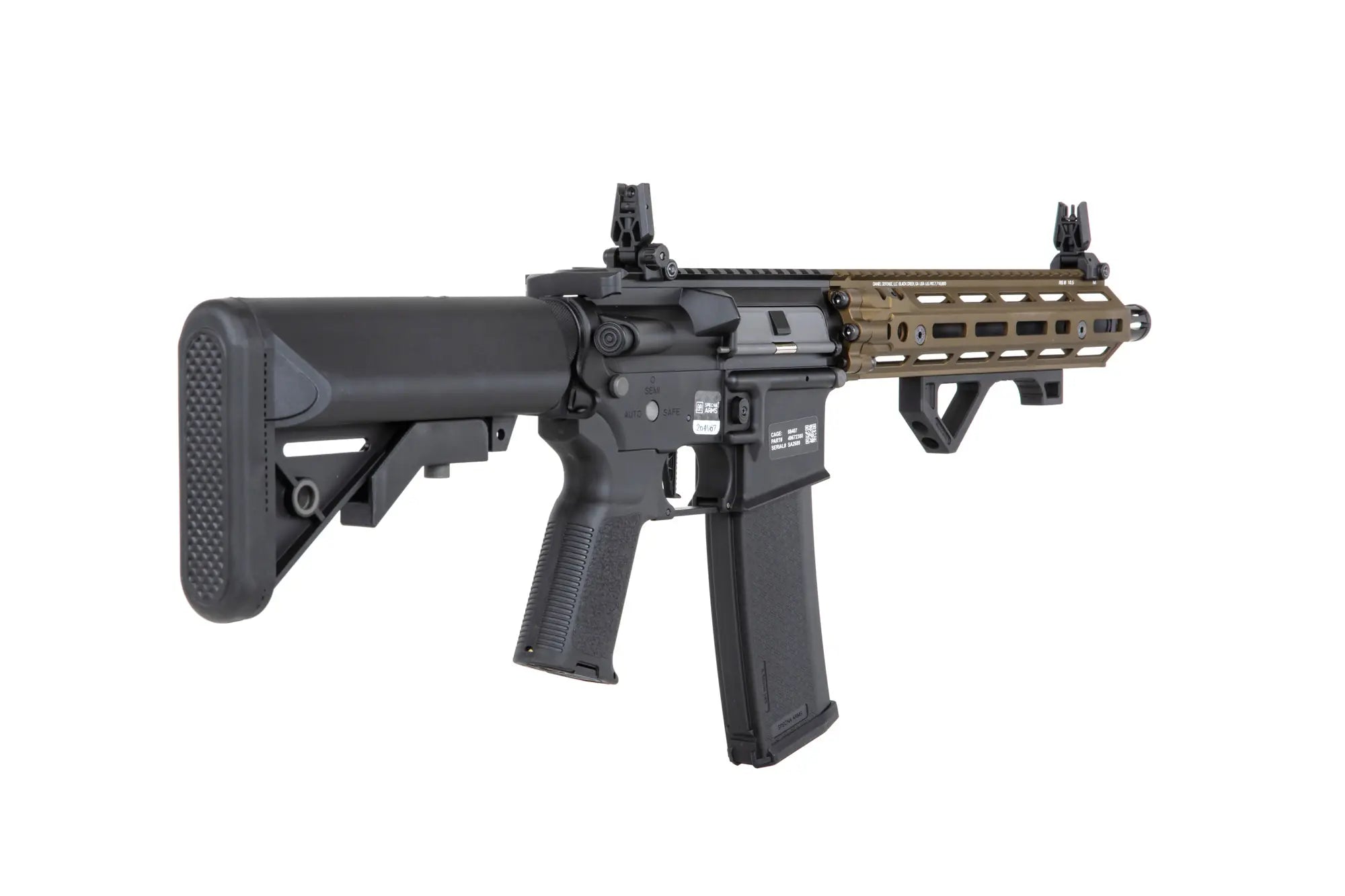 airsoft Specna Arms Daniel Defense® RIS III 10.5'' SA-P27 PRIME™ Aster II ETU carbine with Chaos Bronze brushless motor-1