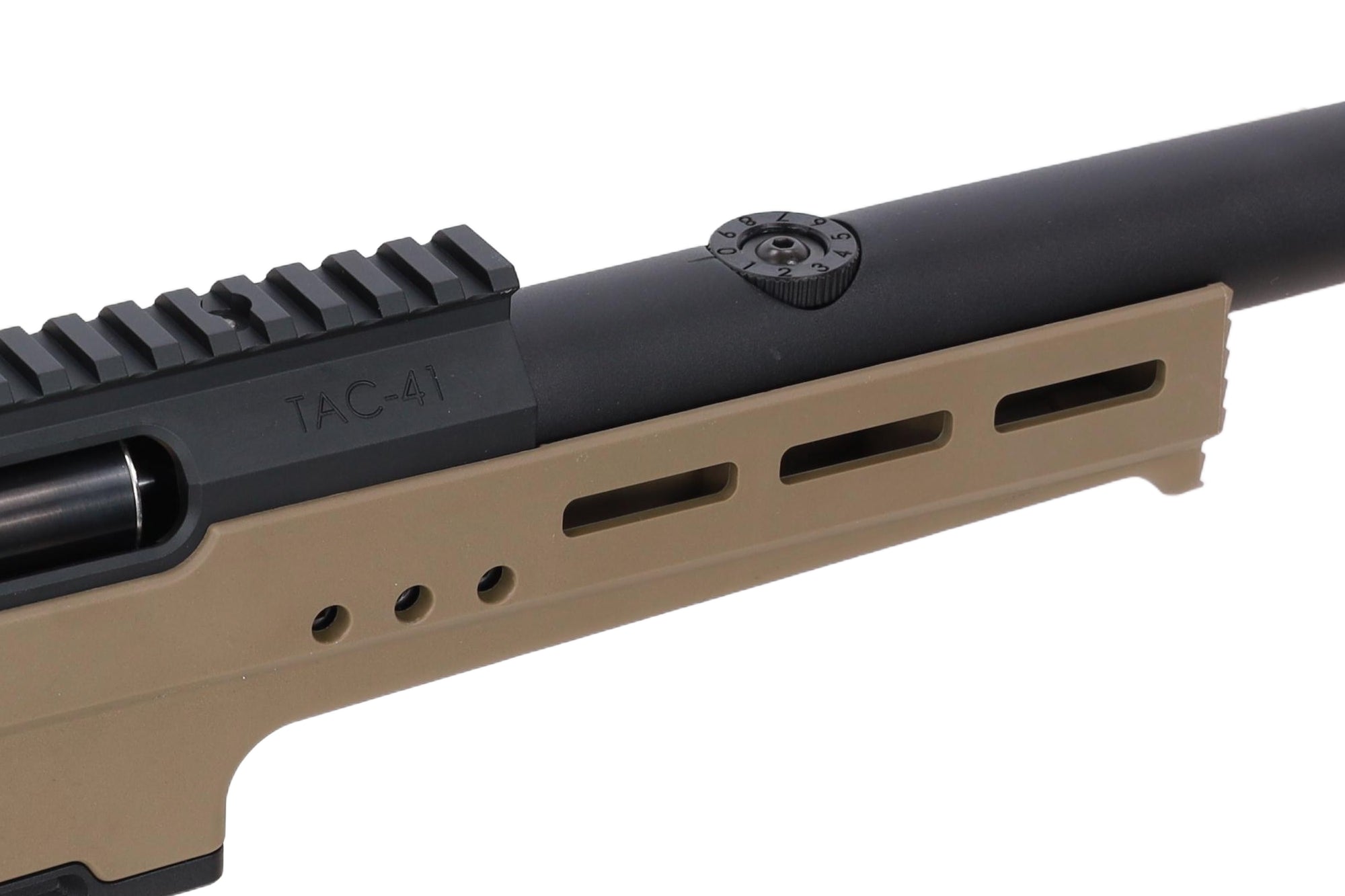 Silverback TAC-41LL-S Bolt-Action Sniper Rifle Folding Stock FDE-1