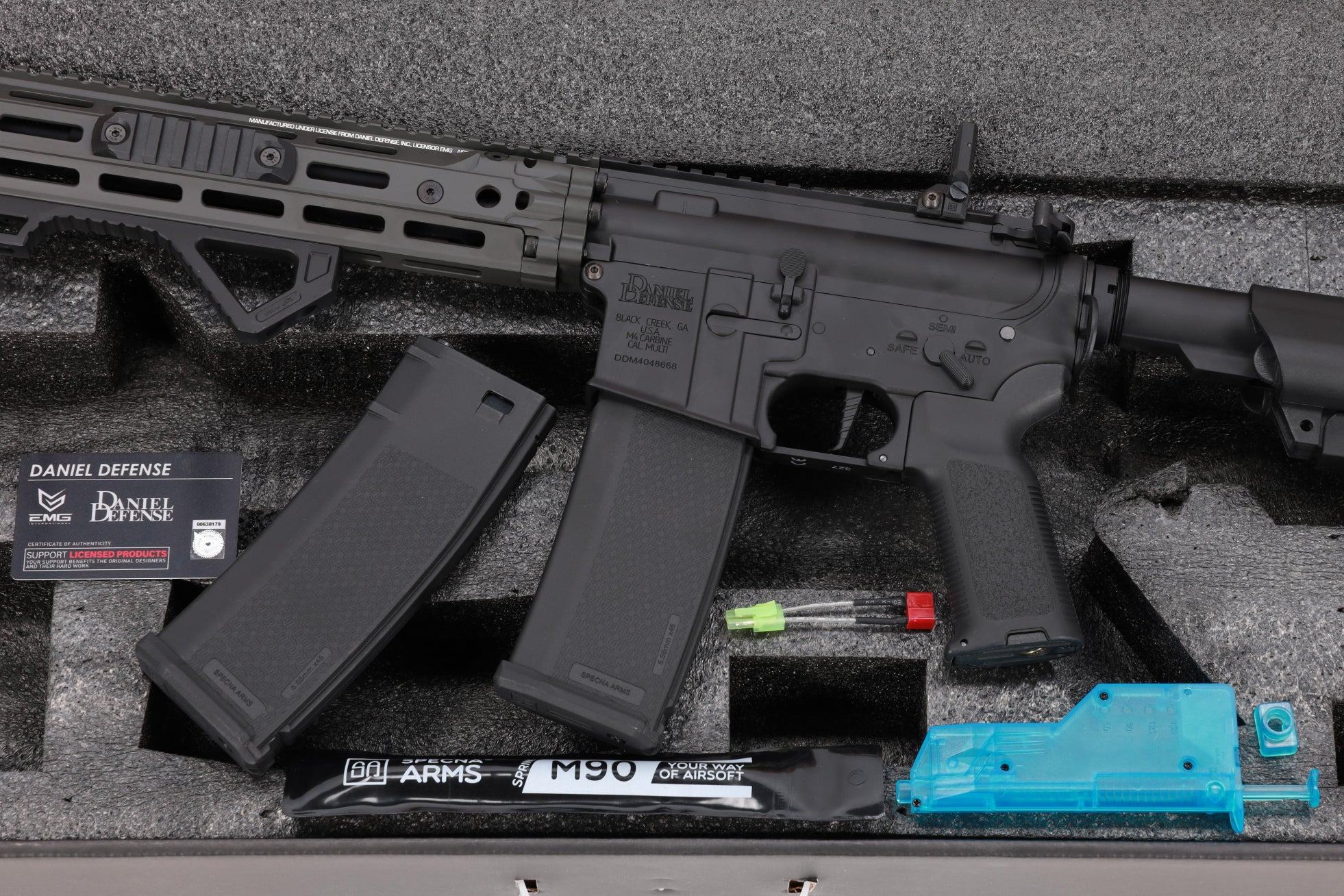 Daniel Defense RIS III 12.5'' SA-E28 EDGE HAL 2 ETU V2 Grey