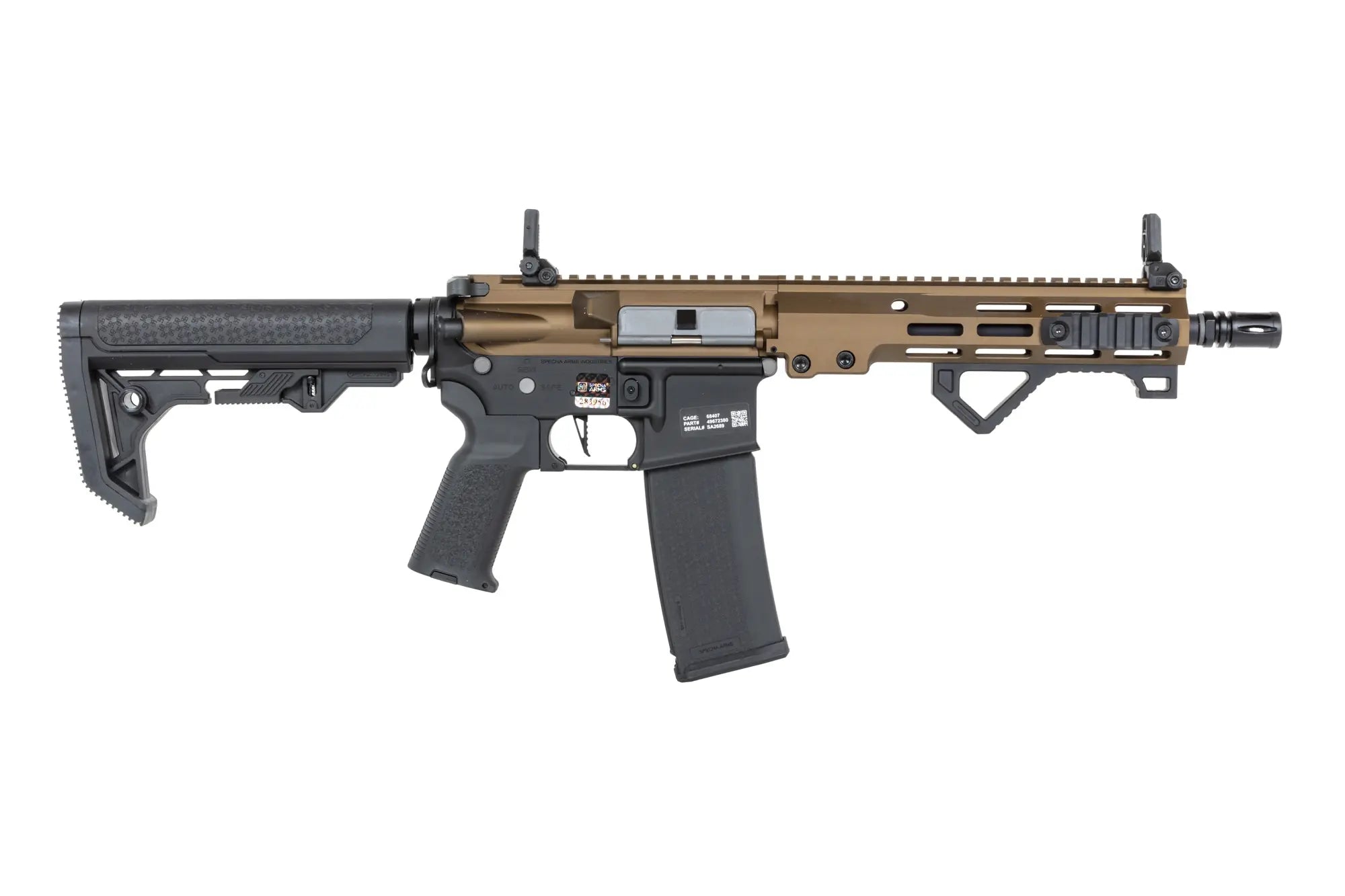 Specna Arms SA-E23-L EDGE™ Light Ops Stock HAL ETU™ Chaos Bronze airsoft Carbine-2