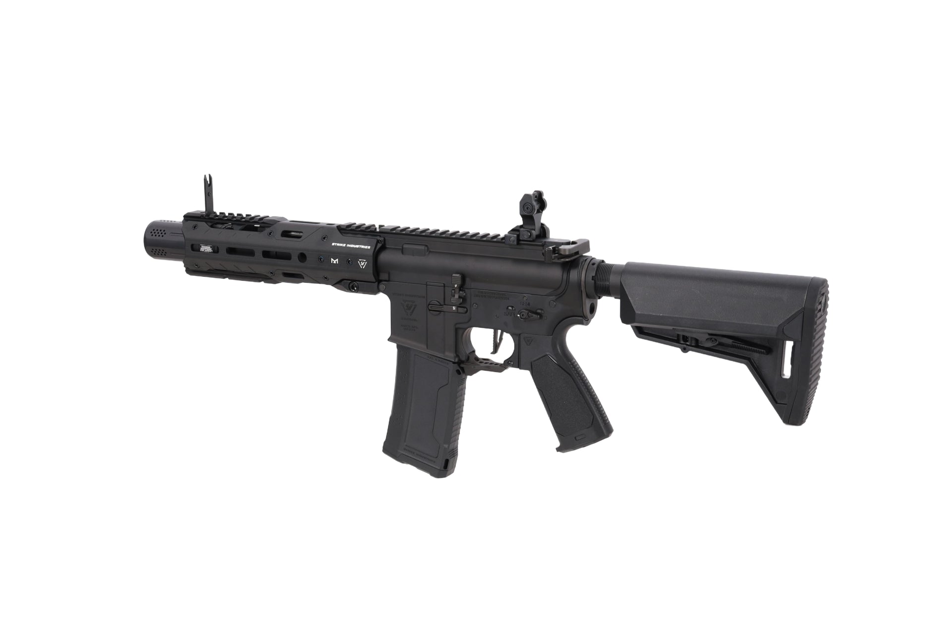 King Arms x Strike Industries Sentinel GRIDLOK® 8.5" Aster SE ETU airsoft Carbine Black-3