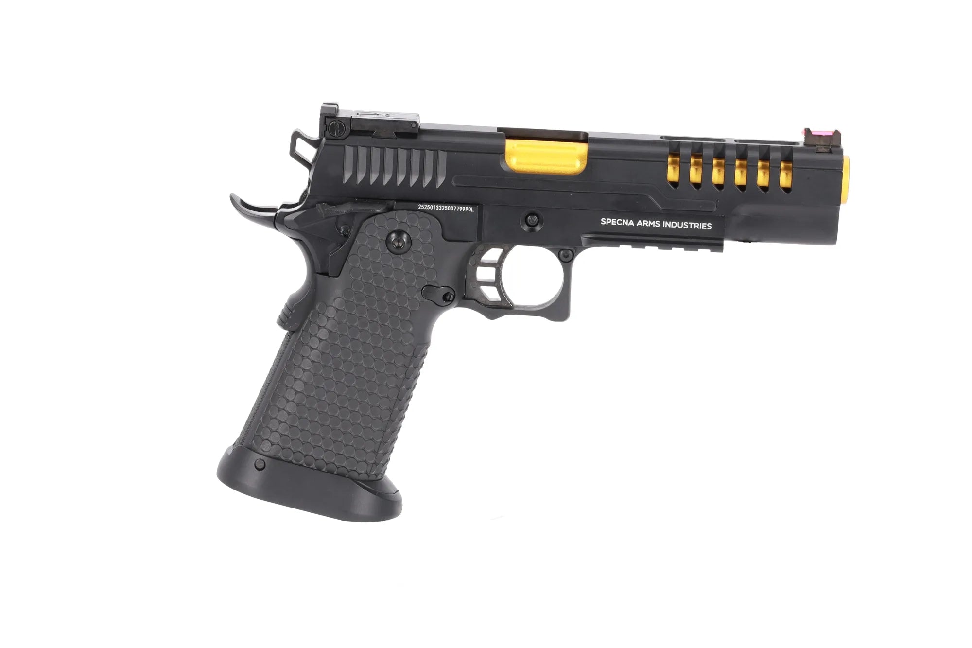Specna Arms SA-VGP25 VAPOR™ Black and Gold airsoft Pistol-2