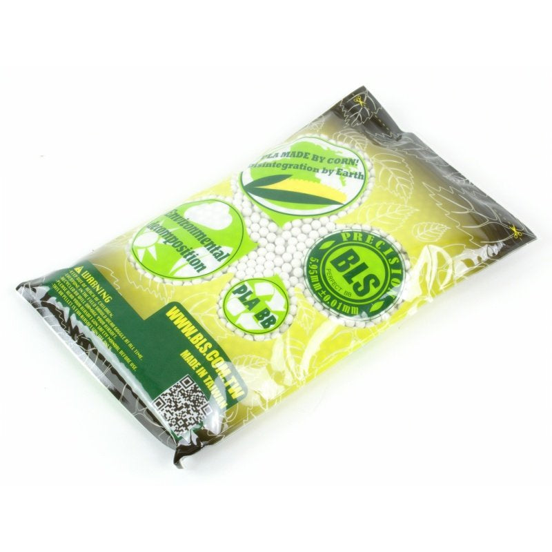 20x BLS BIO pellets 0,20g, 5000 BBs - White (box)