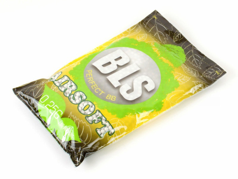 20x BLS BIO pellets 0,25g, 4000 BBs - White (box)