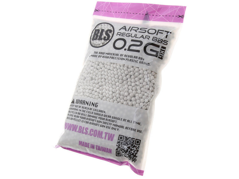 20x BLS Precision pellets 0,20g, 5000 BBs - White (box)