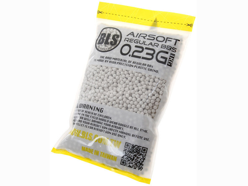 20x BLS Precision pellets 0,23g, 4300 BBs - White (box)