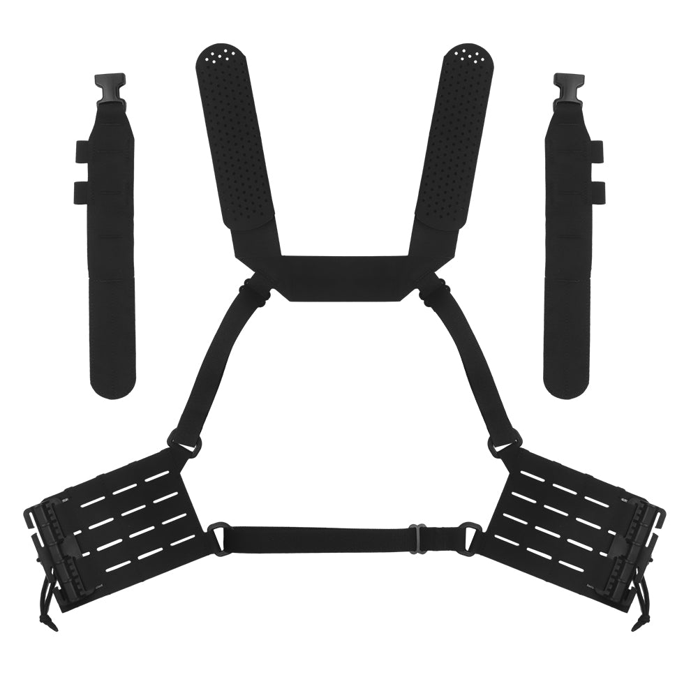 Wosport ARC Black Chest Rig Set-1