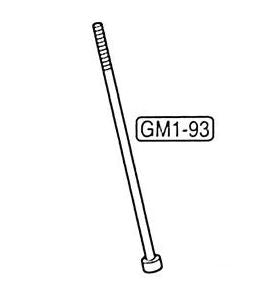 TM magazine bottom screw for Marui M1911