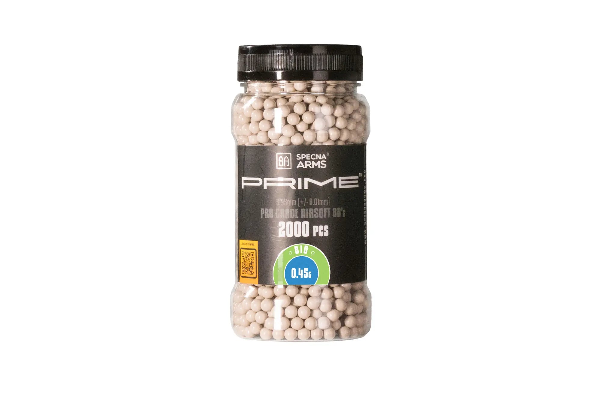 Specna Arms PRIME™ BIO 0.45g precision BBs - 2000 pcs.