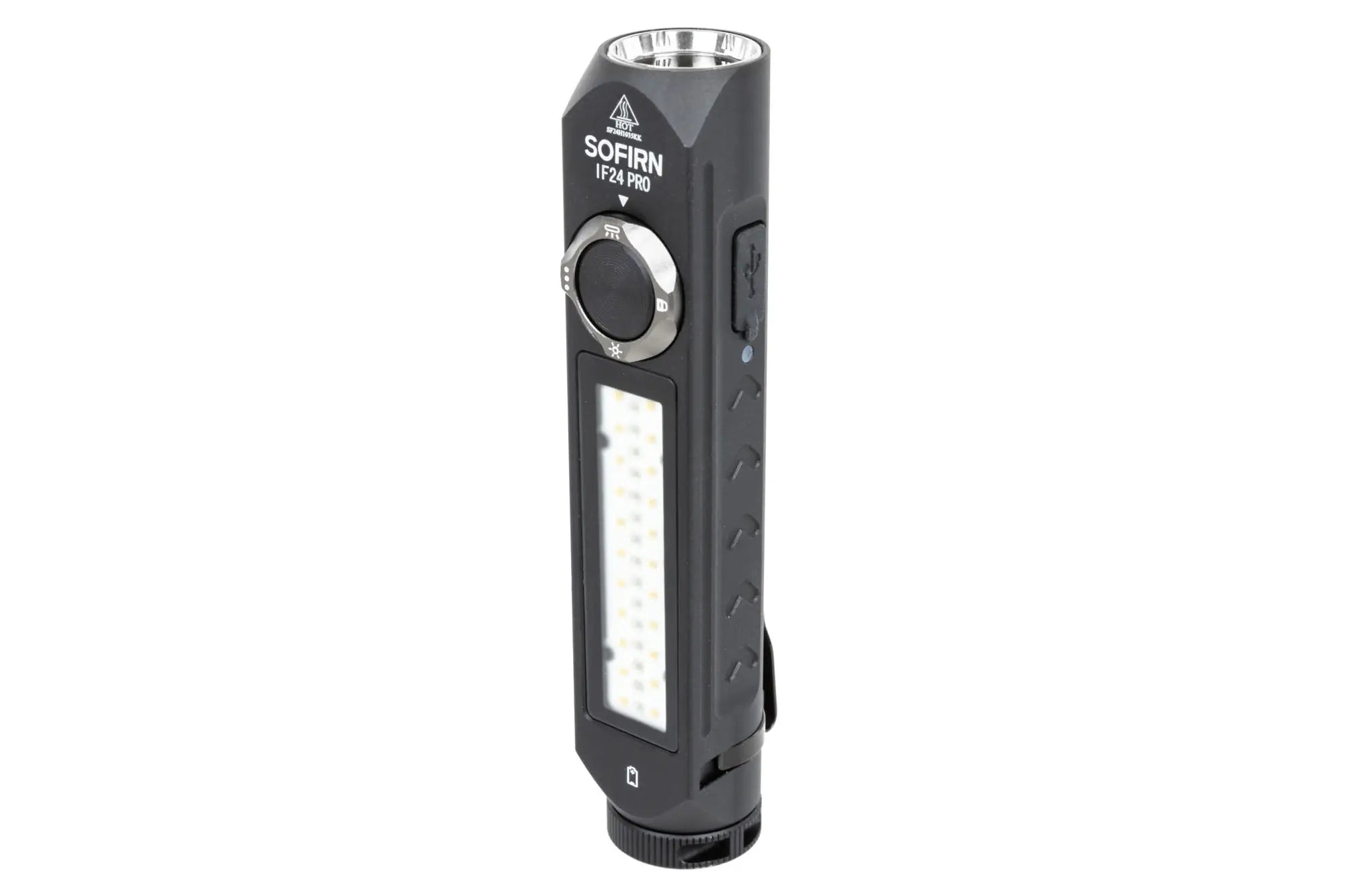 Sofirn IF24 PRO torch with rechargeable battery Black