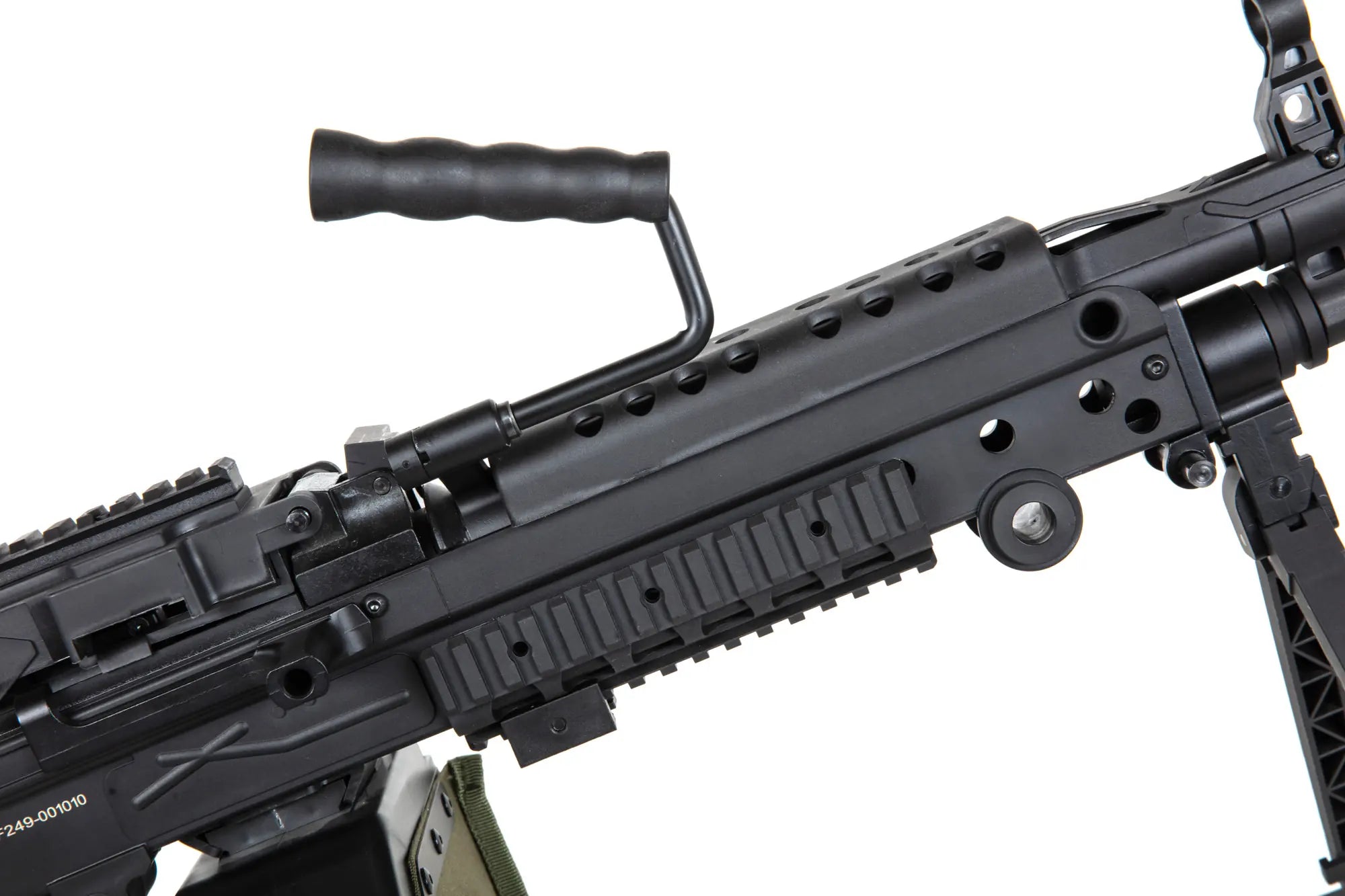 airsoft Specna Arms SA-F249 PARA FLEX™ GATE X-ASR™ Machine Gun Black-2