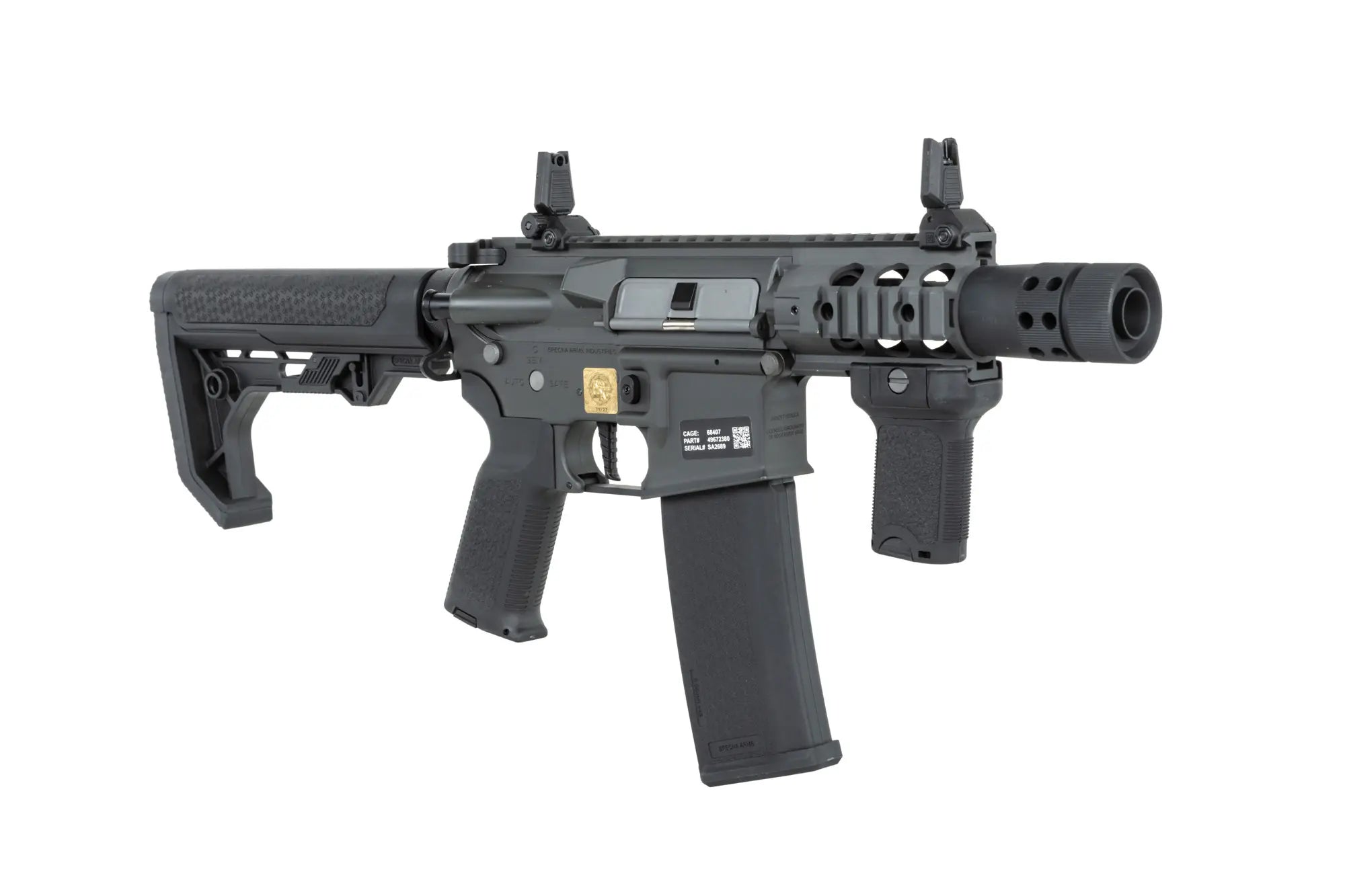 RRA SA-P10 PRIME HAL ETU Light Ops Stock Airsoft Replica High Torque Chaos Grey Version