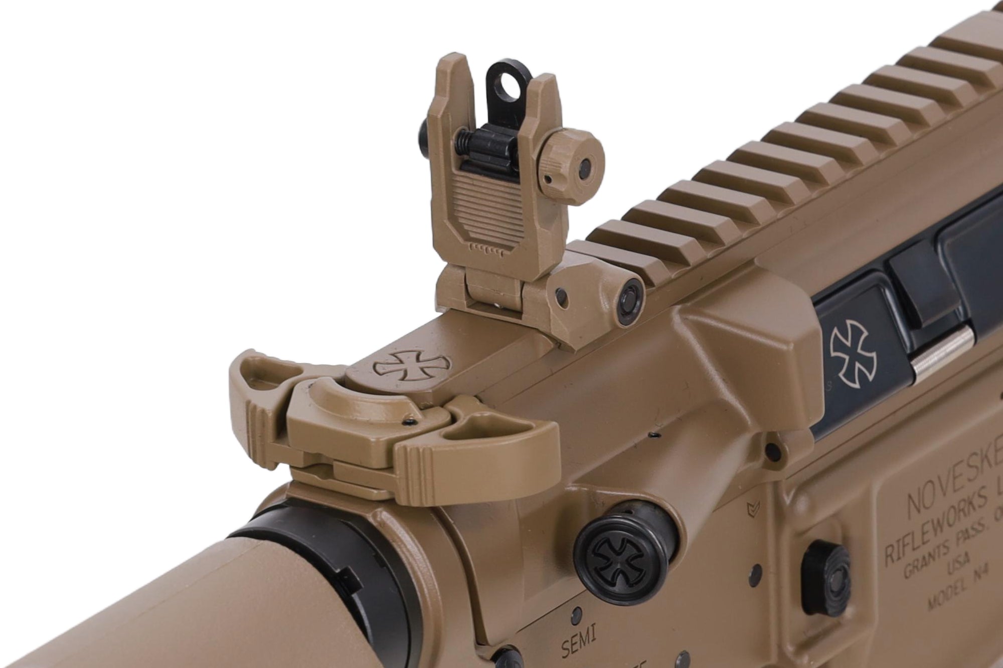 Noveske x EMG N4 PDW CGS GBBR 7.5" Assault Rifle - Tan-4