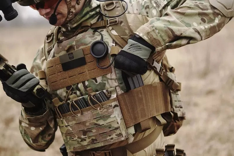 Armored Claw Shield Tactical Gloves - Black-1