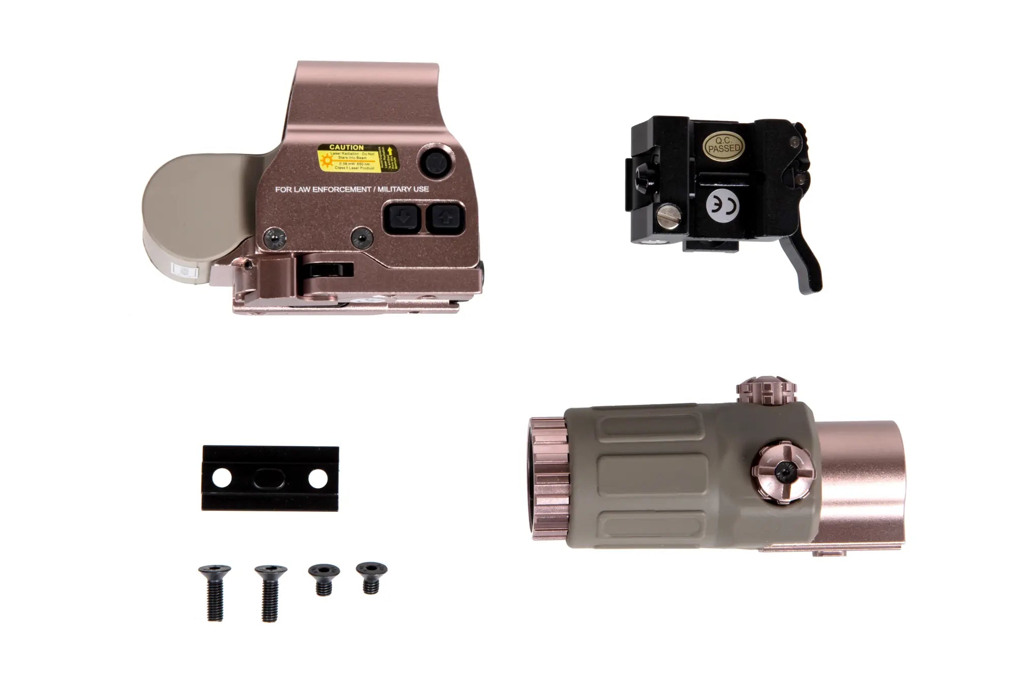 EXPS type collimator sight set with magnifier type G33 Dark Earth-2