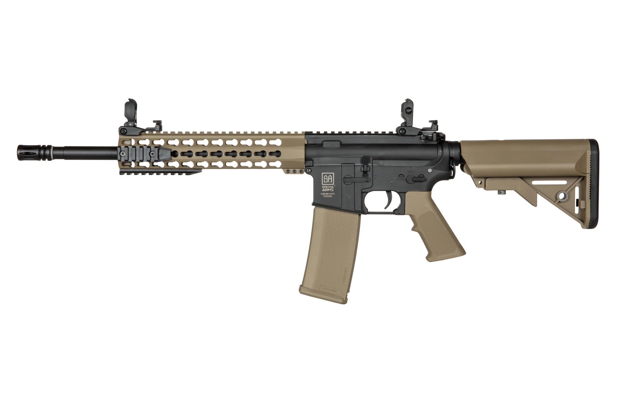 Specna Arms SA-F02 FLEX™ GATE X-ASR 1.14 J Half-Tan airsoft rifle-2