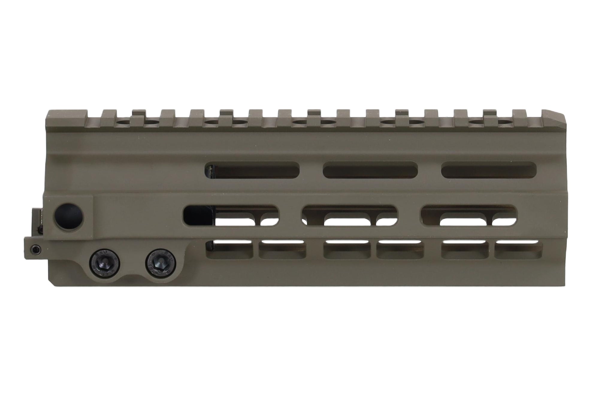 Specna Arms MK8-style M-LOK 7" mounting rail for M4/AR15 replicas - Olive-1