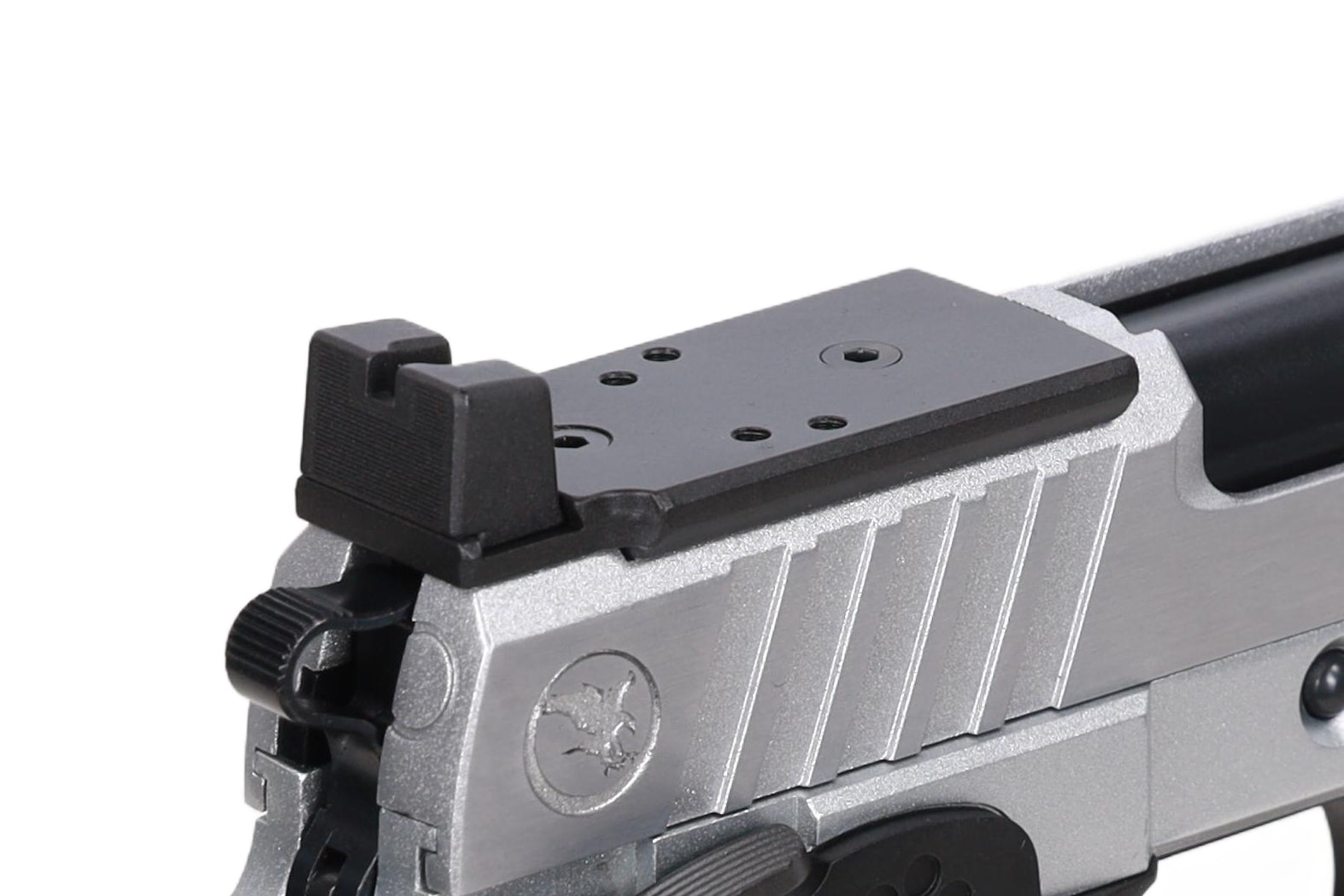 RWA Nighthawk Custom BDS9 GBB Pistol Optics Ready – Silver-2