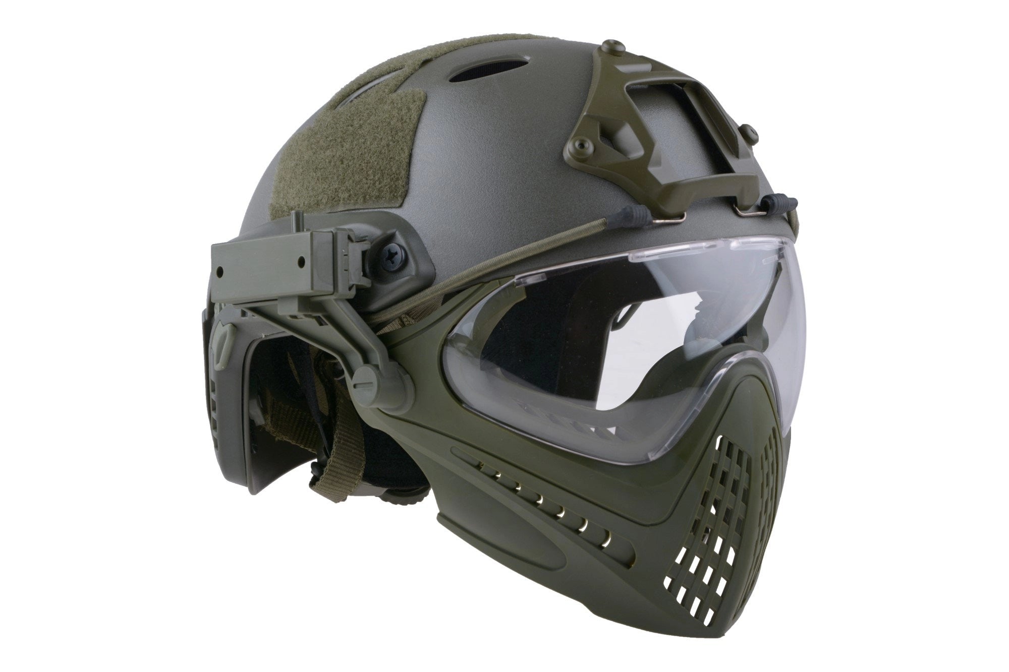 FAST PJ Piloteer helmet replica - Olive-1