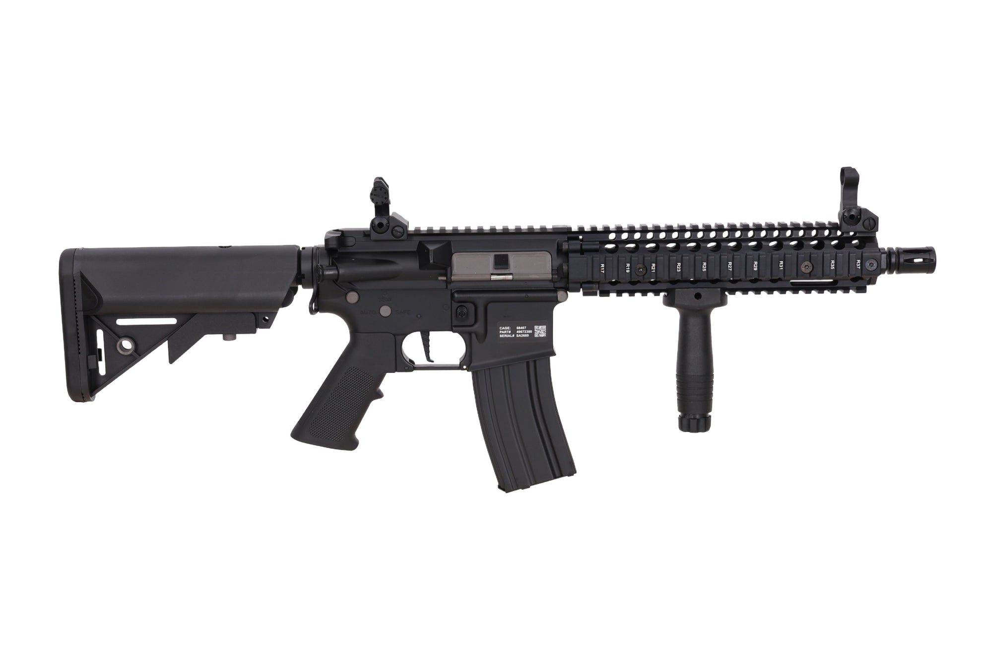 Colt x Daniel Defense MK18 SA-E19 EDGE Gen.2 AEG Assault Rifle 10.5" – Black-1