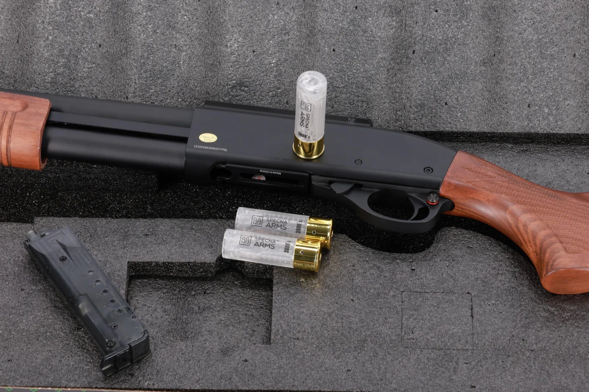 Specna Arms SA-VGS13 VAPOR™ Real Wood airsoft Shotgun-4