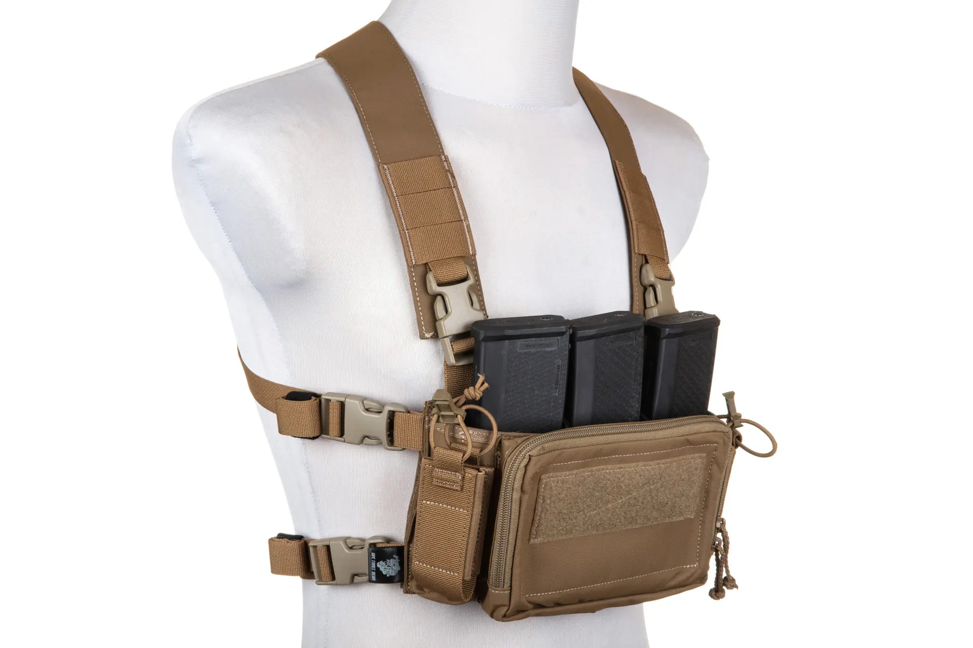 Chest Rig Vest Ape Force Gear D3CRM Coyote Brown-1