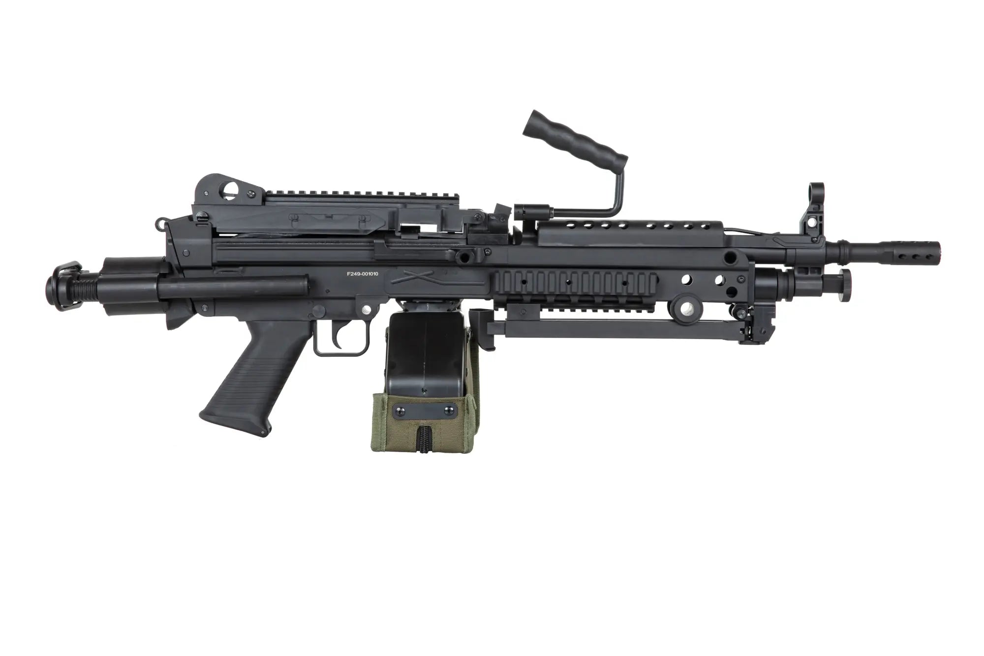 airsoft Specna Arms SA-F249 PARA FLEX™ GATE X-ASR™ Machine Gun Black-3