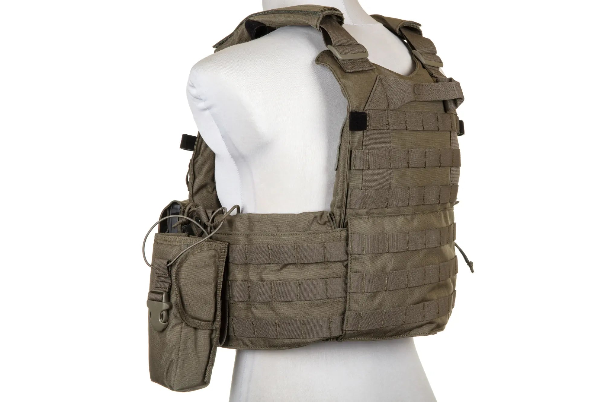 Emerson Gear 6094A Style Plate Carrier waistcoat with Ranger Green cargo kit-2
