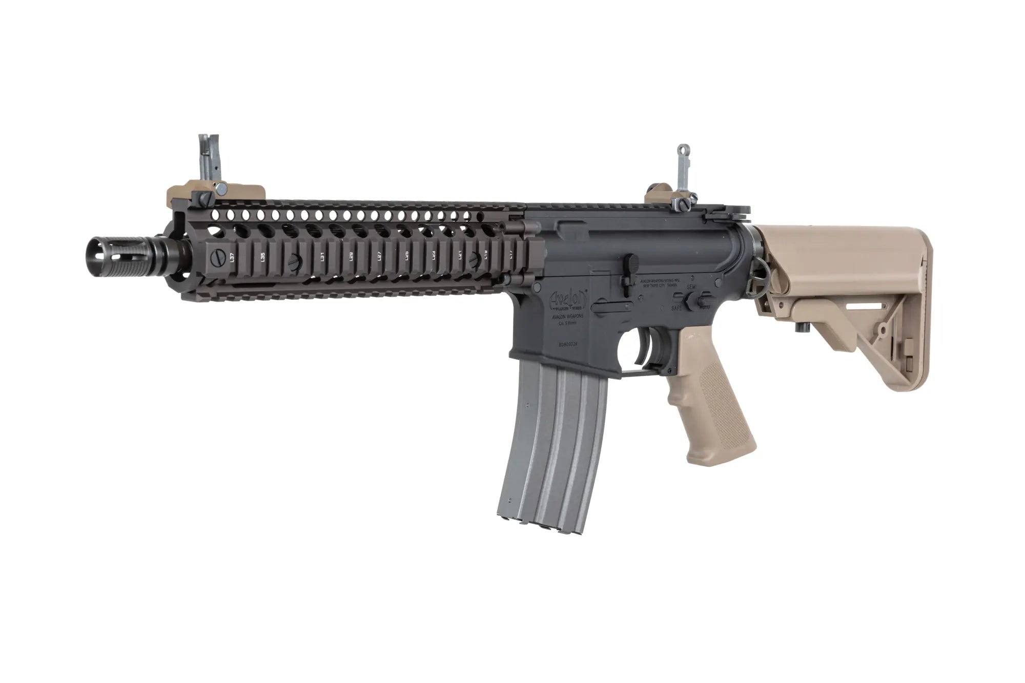 Vega Force Company Daniel Defense MK18 RIS II AVALON M4 CQBII Gate Aster SX Half-Tan airsoft Carbine-2