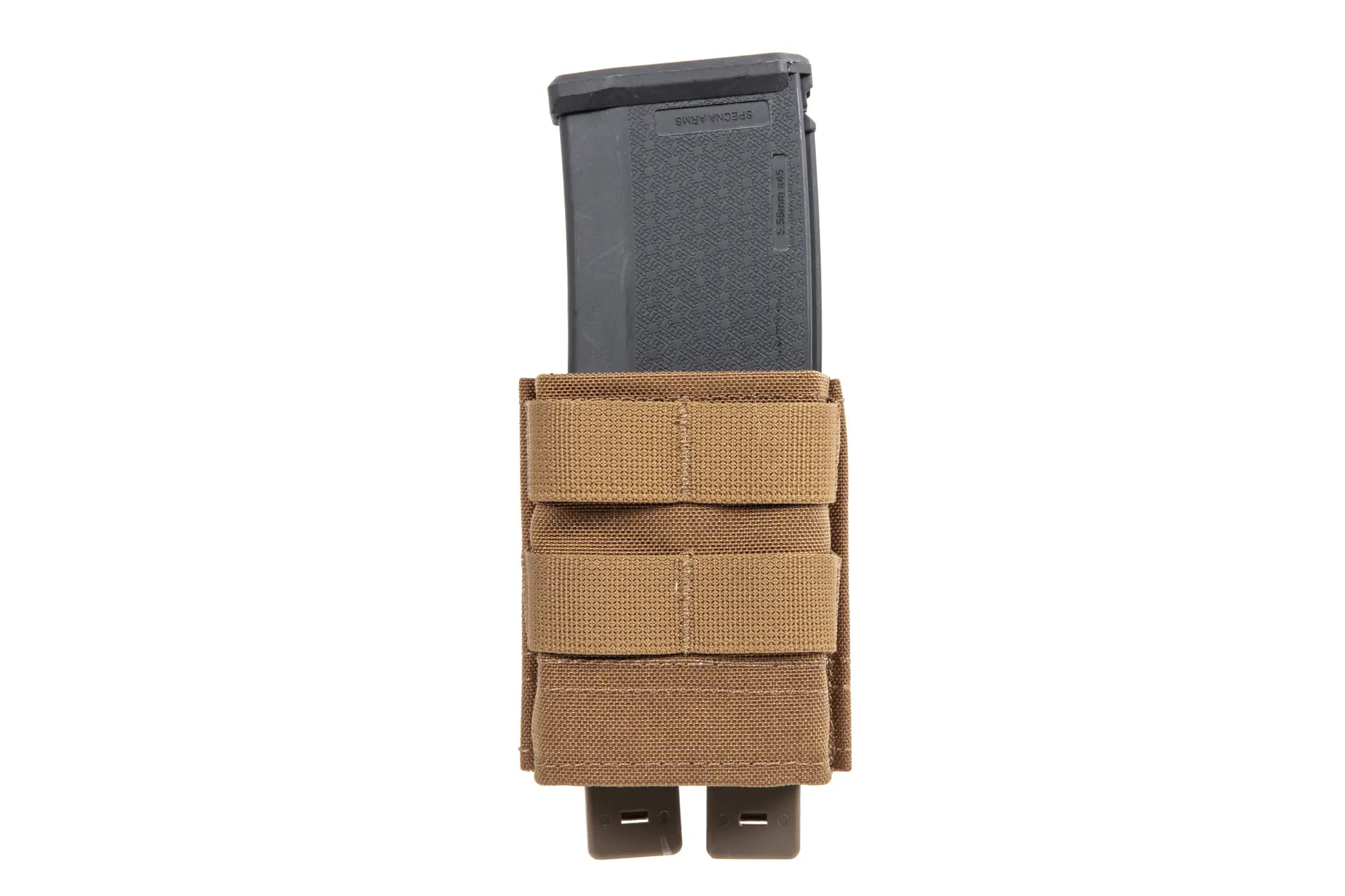 Single FAST loader for Wosport rifle magazines Coyote Brown-1