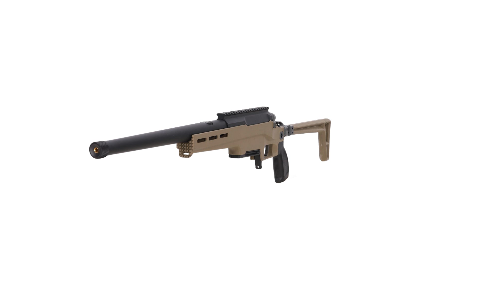Silverback TAC-41LL-S Bolt-Action Sniper Rifle Folding Stock FDE-2