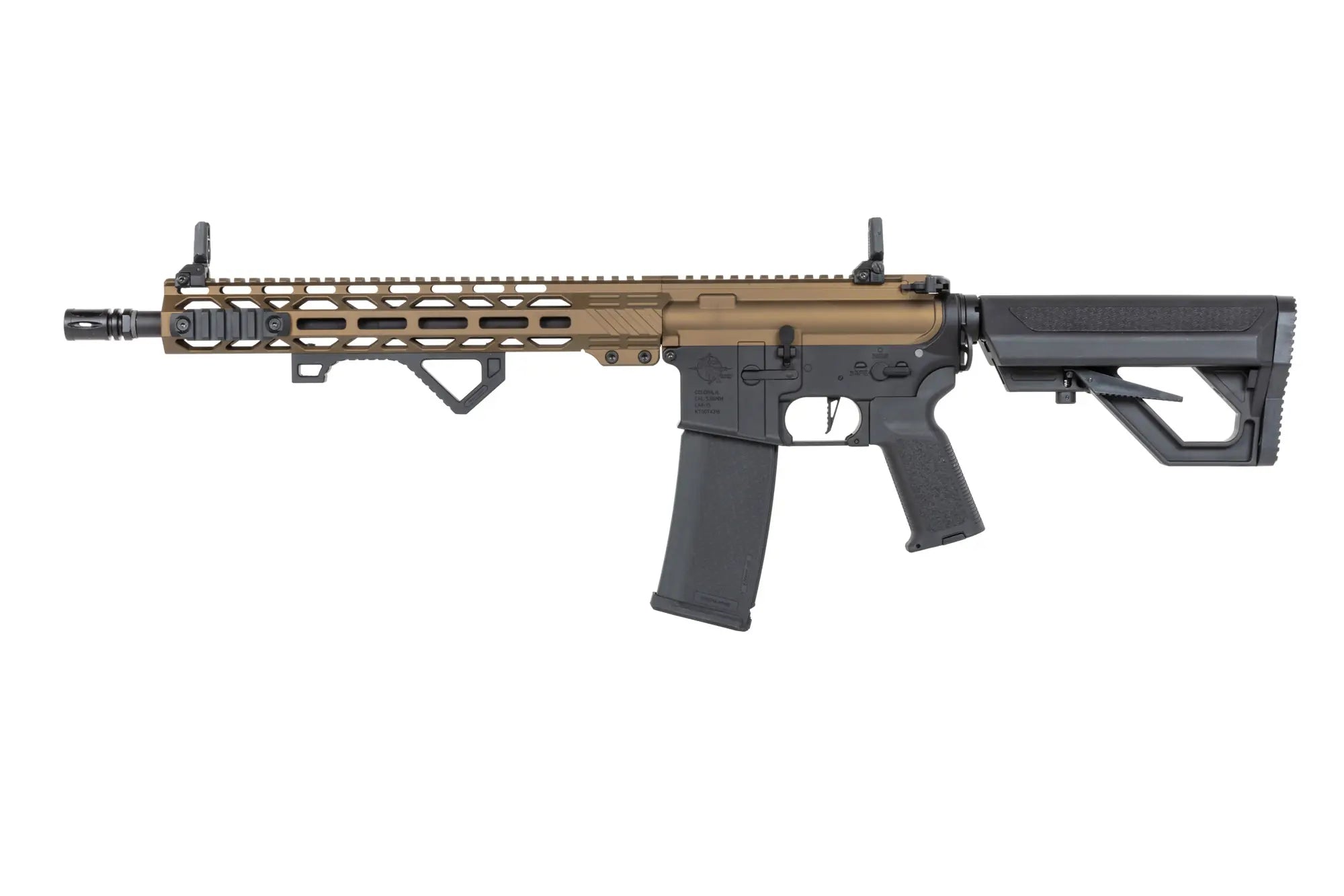 Specna Arms SA-E24-H EDGE™ Heavy Ops Stock HAL ETU™ Chaos Bronze airsoft Carbine-1