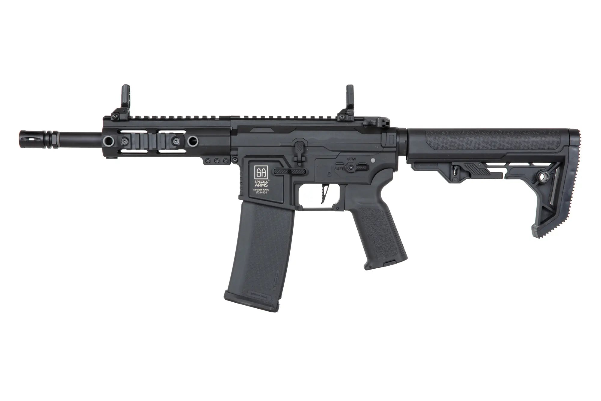 Specna Arms SA-F04-RL FLEX™ Light Ops Stock/ New Receiver HAL ETU™ airsoft Carbine Black-2