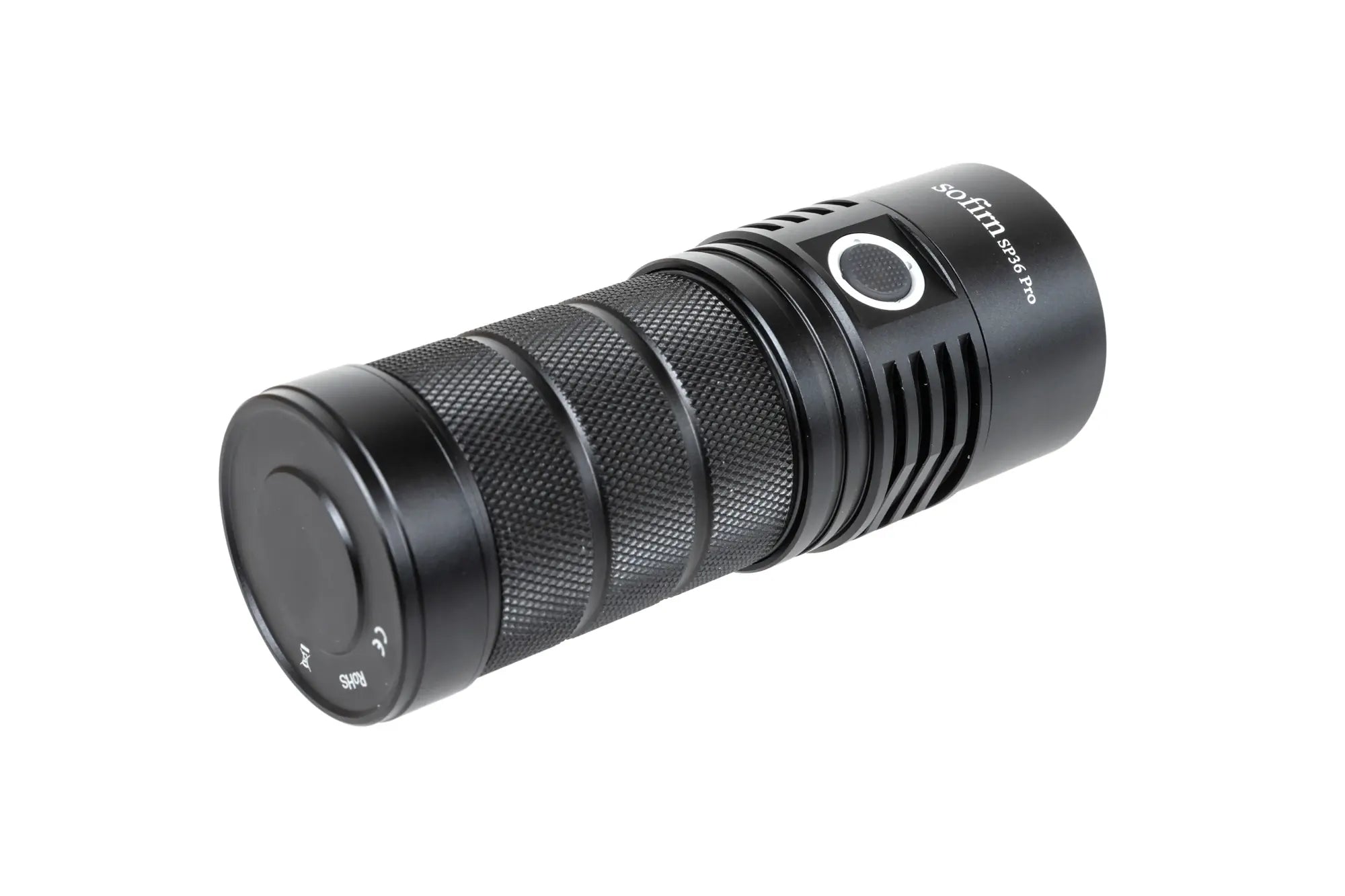 Sofirn SP36 Pro torch with batteries Black