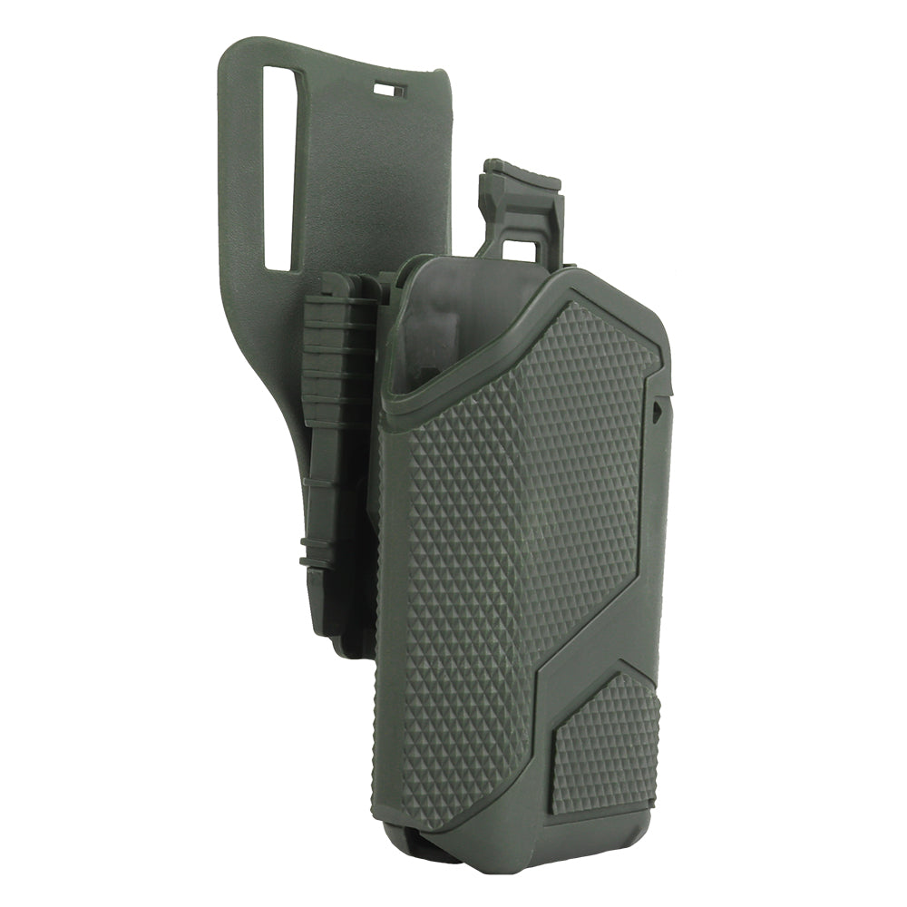 Wosport universal holster for pistols with X300A flashlight GB-81 Olive Green-4