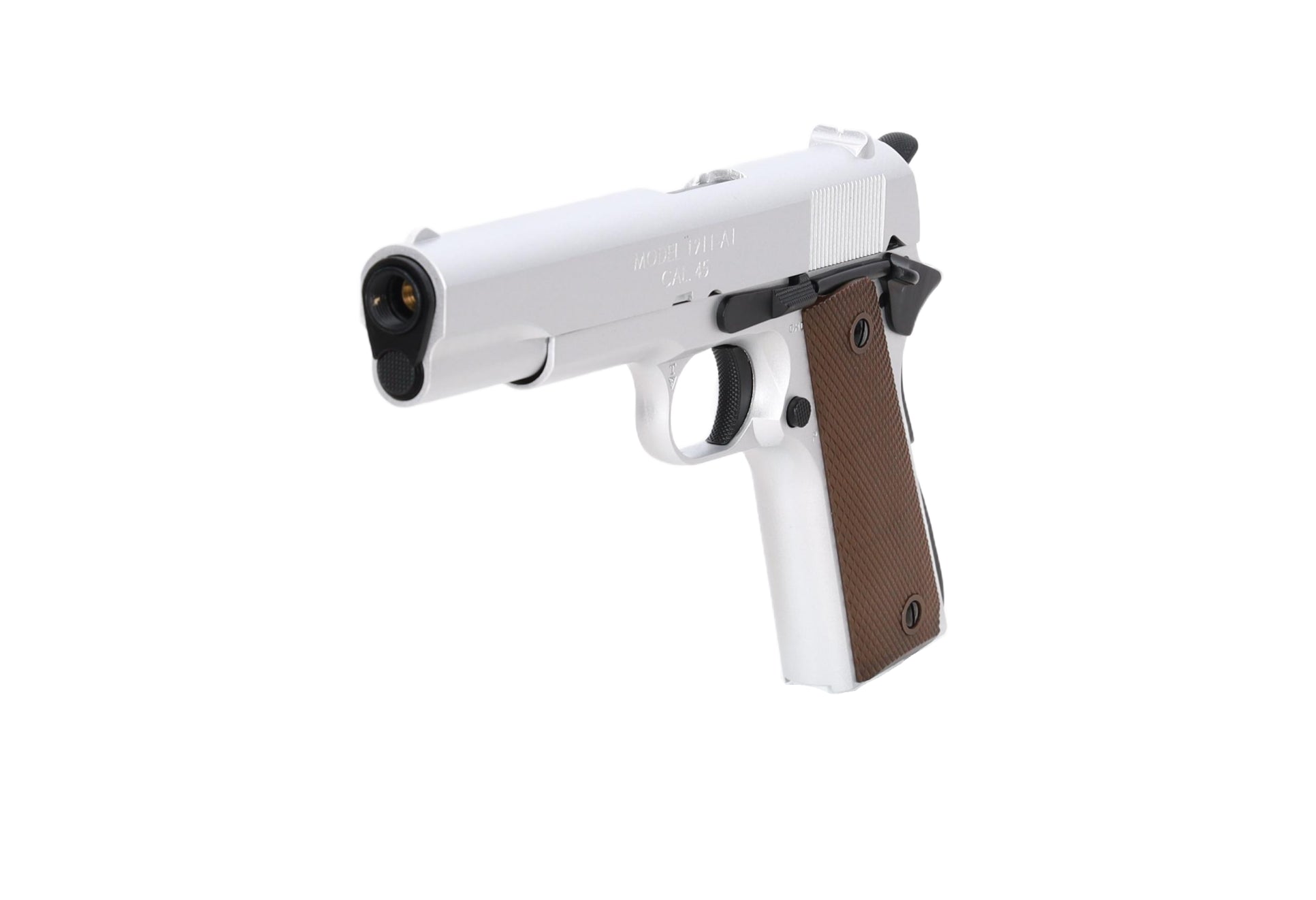 1911-A1 cal.45 gas airsoft pistol - Silver