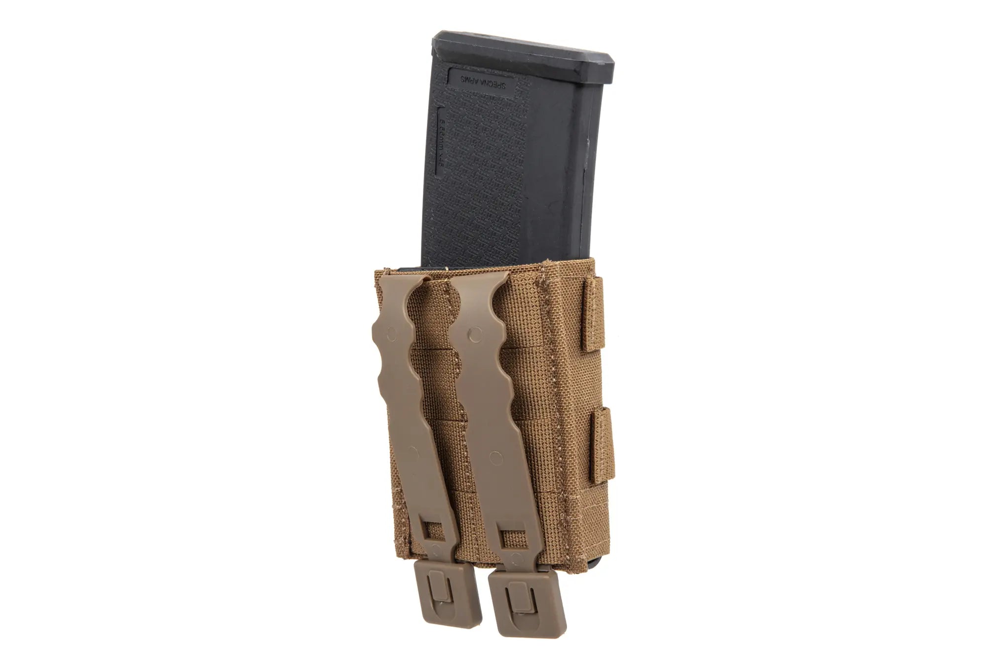 Single 5.56mm magazine loader Wosport Coyote Brown