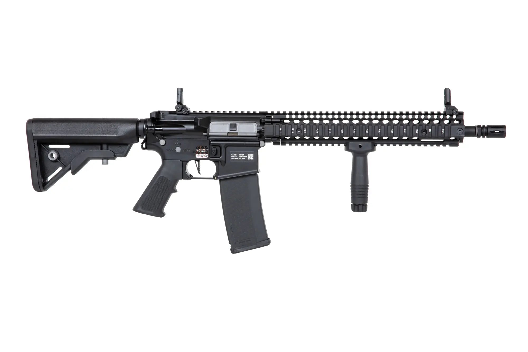 Specna Arms Daniel Defense® M4A1 SA-E26 EDGE™ HAL ETU™ airsoft rifle Black-3