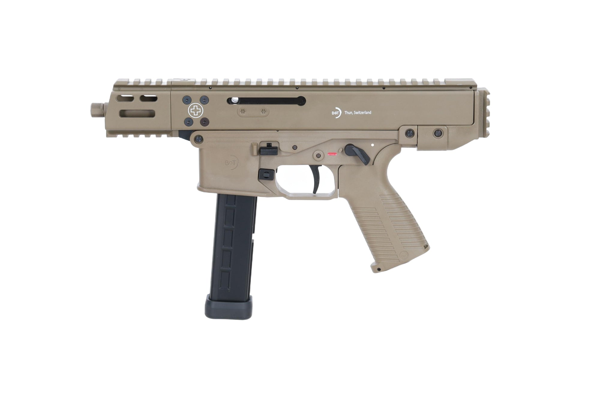 Lambda Defence x B&amp;T GHM9 Gen.2 Tan airsoft machine gun-2