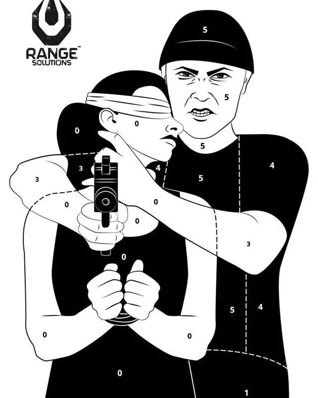 Hostage Shooting Targets 50 pcs