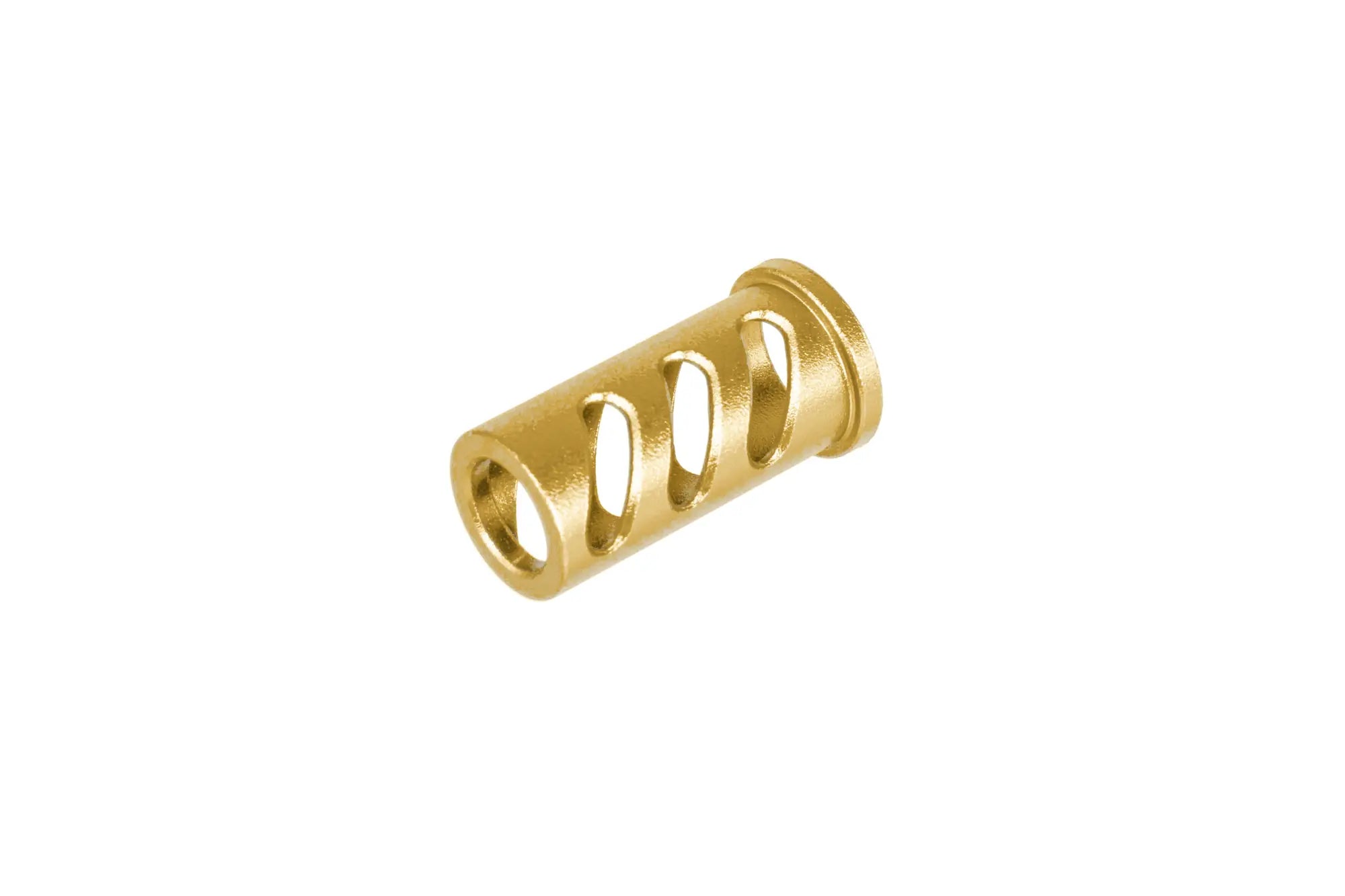 LA Capa Customs CUTOUT lock guide cap for TM Hi-Capa 4.3 replicas (with Delrin ring) Gold-1