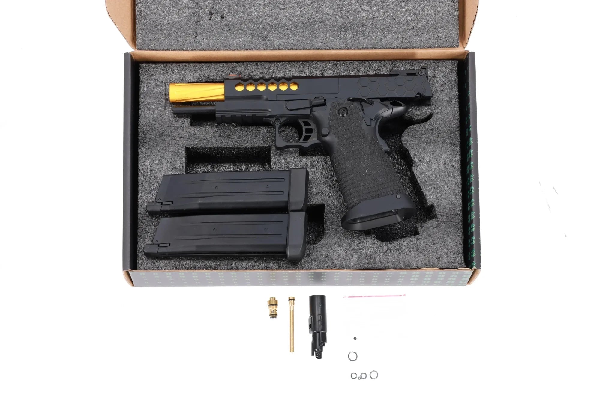 Specna Arms SA-VGP15 VAPOR™ Black and Gold airsoft Pistol-2