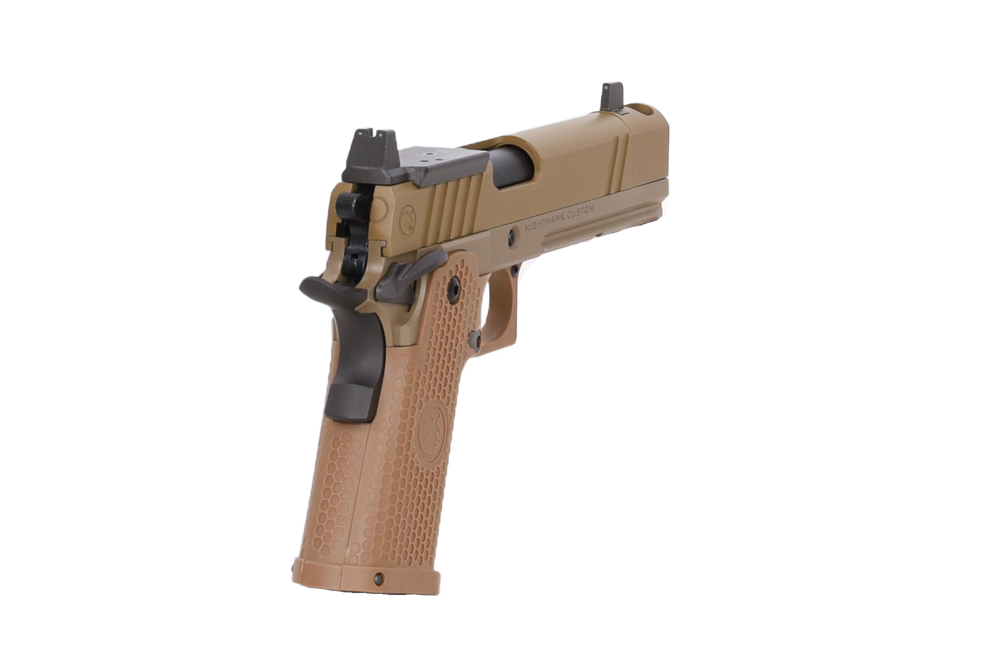 RWA Nighthawk Custom Sand Hawk GBB Pistol Optics Ready - Tan-1