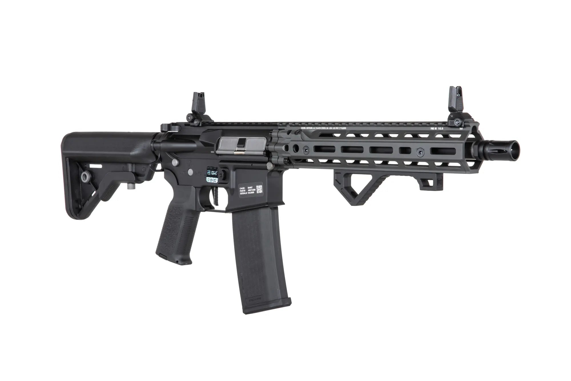 Daniel Defense® SA RISIII 10.5'' EDGE™ HAL ETU™ Steel Grey airsoft rifle-2