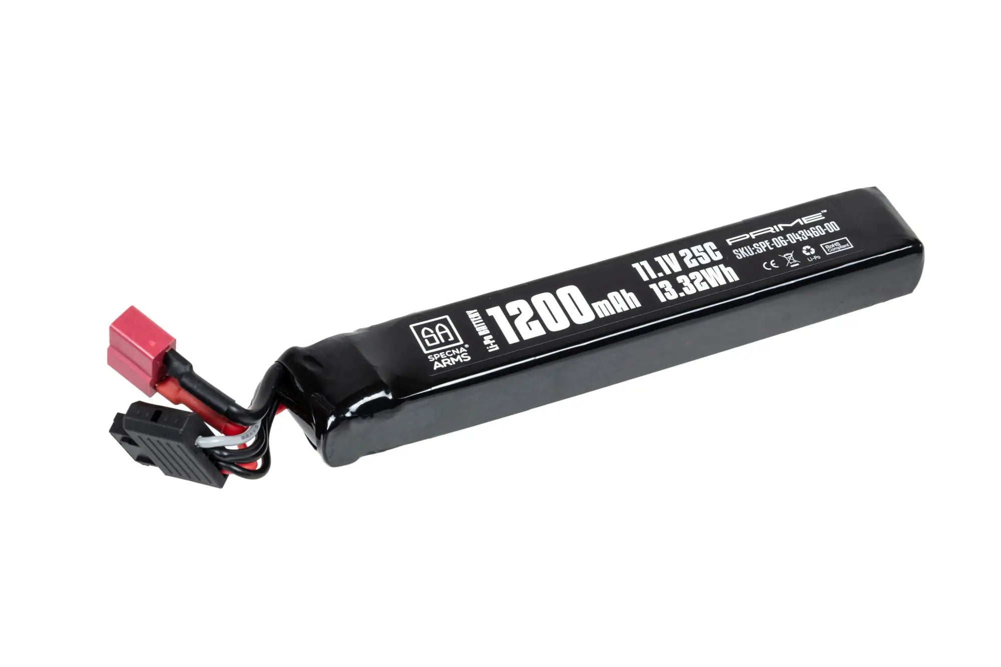 Akumulator Li-Po Specna Arms x Gens Ace 1200 mAh 25C 11.1V T-Deans G-Tech