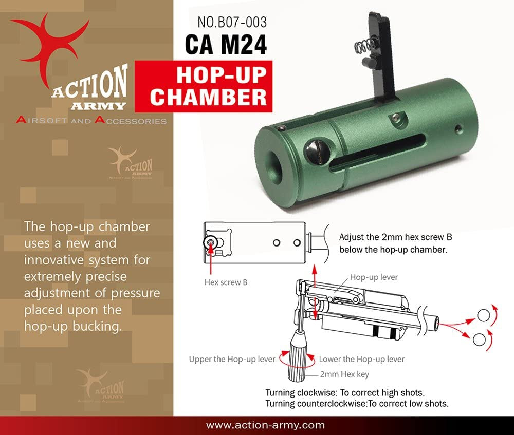 CNC Aluminum Hop-up Unit for CA M24