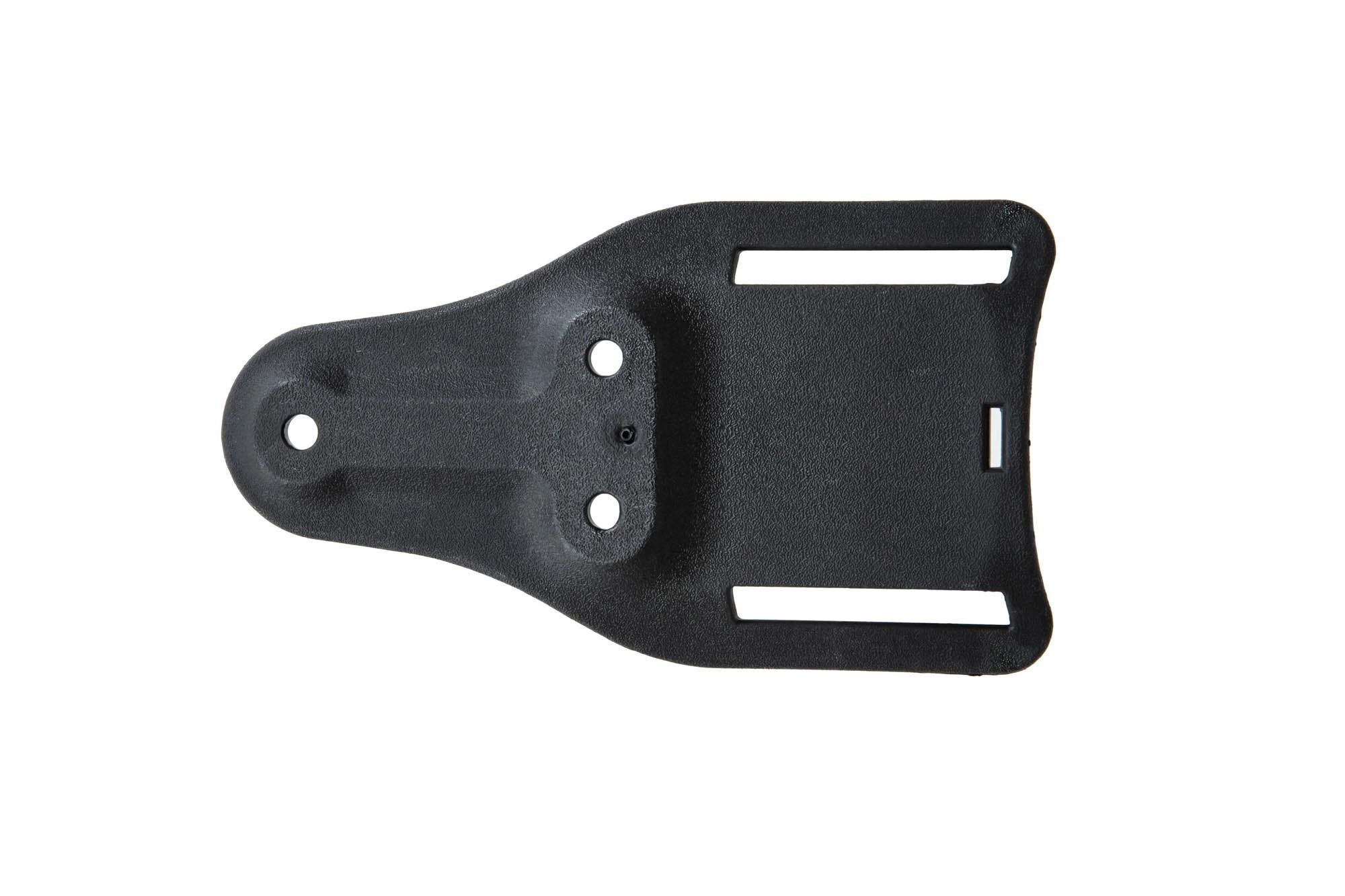 Drop leg platform for holsters (short) - Black