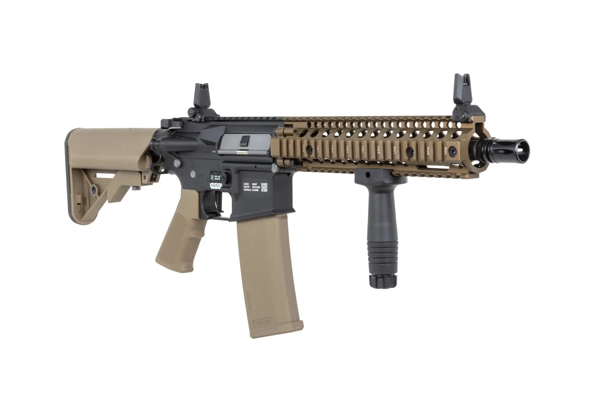 Daniel Defense MK18 SA-P19 Prime Aster II ETU airsoft rifle Single Fire Only Brushless Motor Chaos Bronze