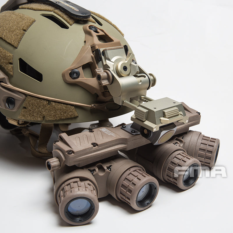 FMA CNC L4G24 Helmet Mount for NVG PVS-15 / 18 - Bronze